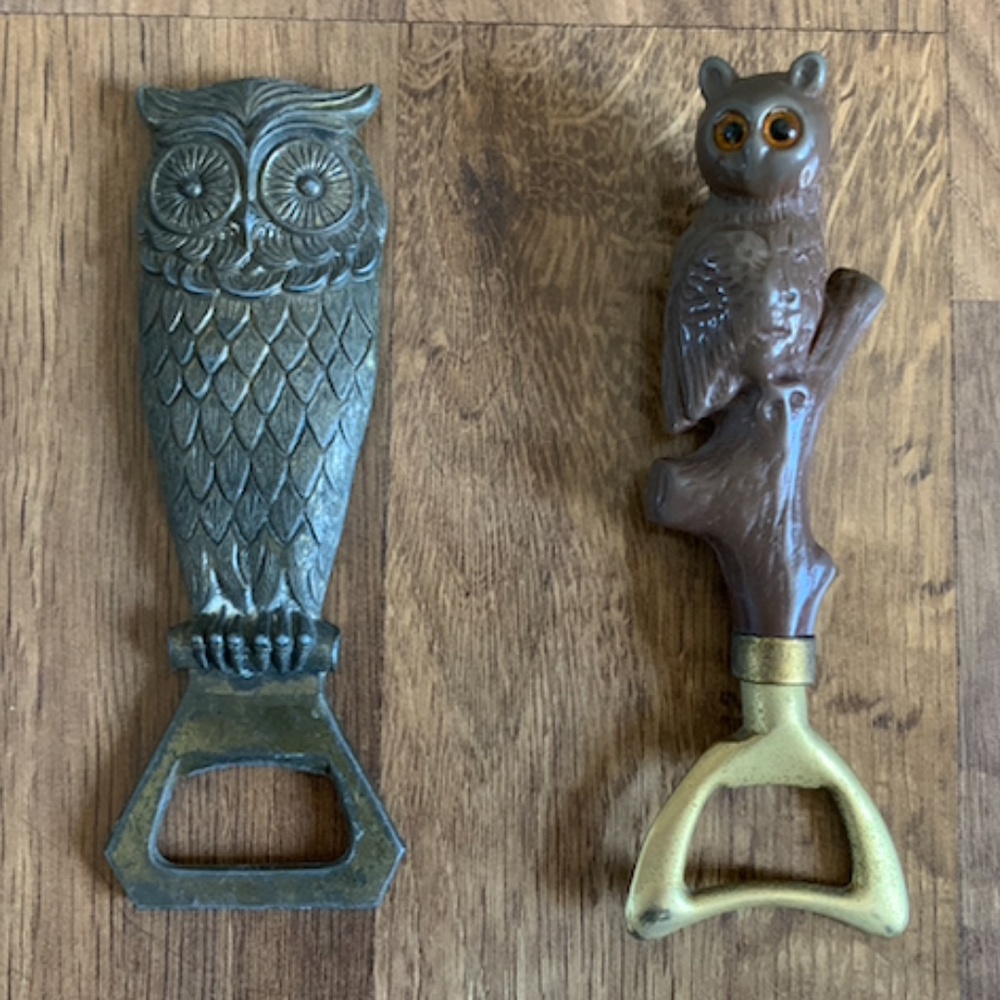 Vintage Owl Bottle Openers